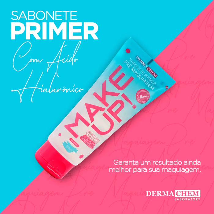 Sabonete Primer Pré Maquiagem 100ml - Derma Chem