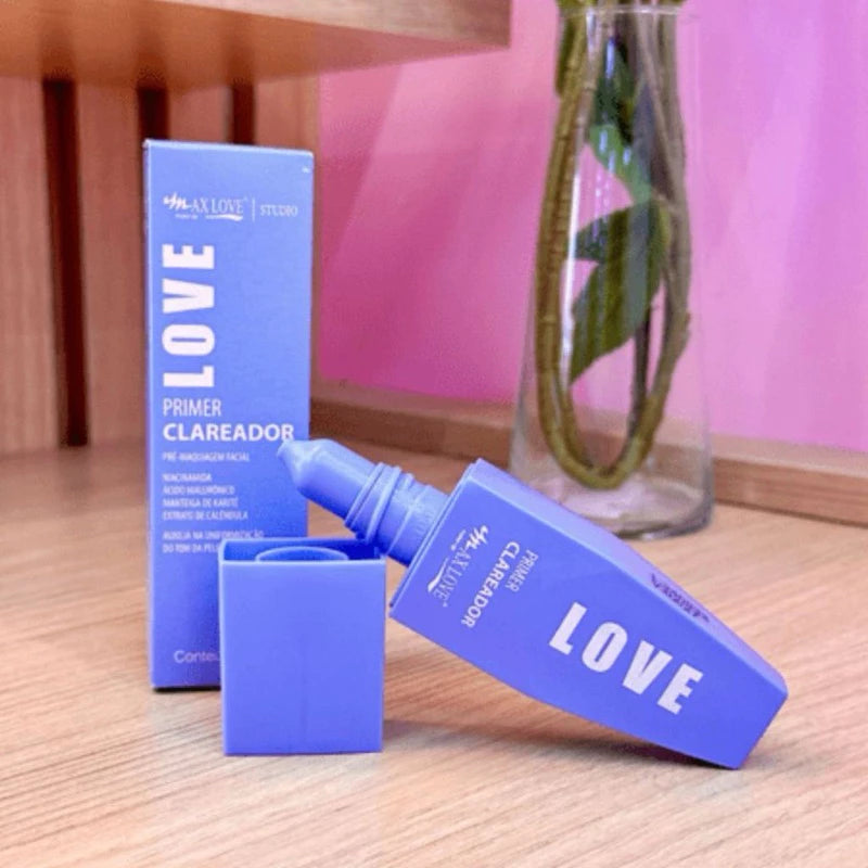 Primer Clareador Max Love 30ml - Pele Uniforme e Iluminada